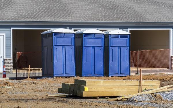 work site portable toilets offers weekly cleaning and maintenance services for all of our portable toilets on construction sites